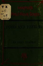 Cover book for Food and feeding