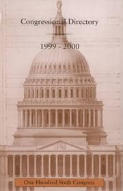 Cover book for Official Congressional Directory