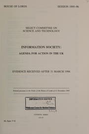 Cover book for 5th Report [Session 1995-96]