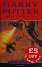 Cover book for Harry Potter and the Goblet of Fire