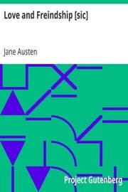 Cover book for Love and Freindship