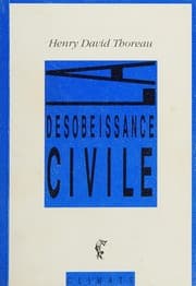 Cover book for Civil Disobedience