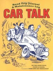 Cover book for Car talk road trip journal and maintenance log