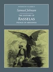 Cover book for The History of Rasselas, Prince of Abyssinia