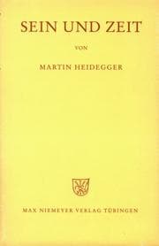 Cover book for Sein und Zeit