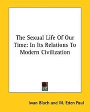 Cover book for Das Sexualleben unserer Zeit