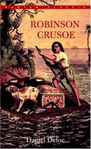 Cover book for Robinson Crusoe