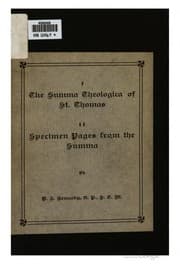 Cover book for Summa Theologica