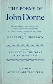 Cover book for John Donne Poetry