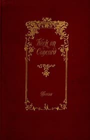 Cover book for A week on the Concord and Merrimack Rivers