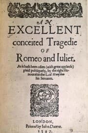 Cover book for Romeo and Juliet