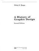 Cover book for A history of graphic design