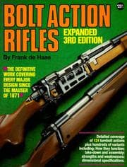 Cover book for Bolt action rifles